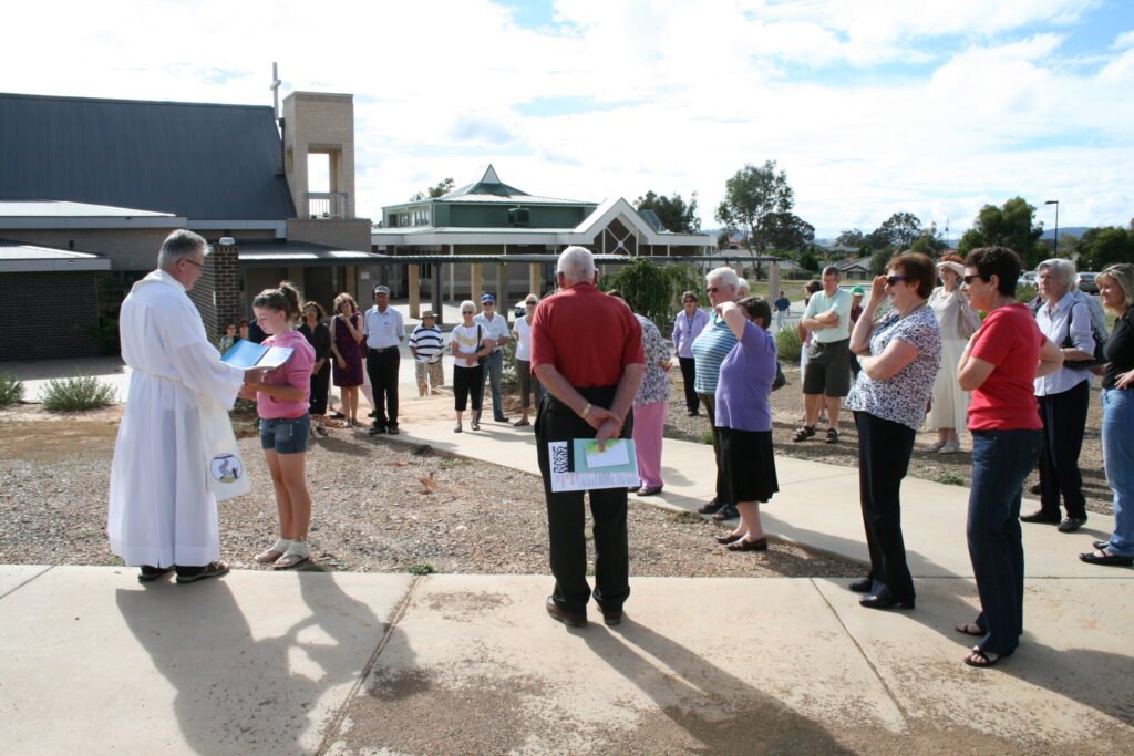 Blessing Of The Site For The Office And Presbytery