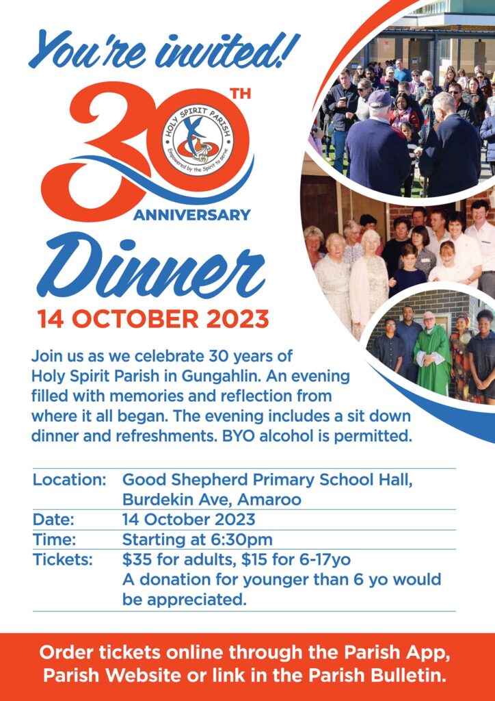 HSP 30th Dinner Poster